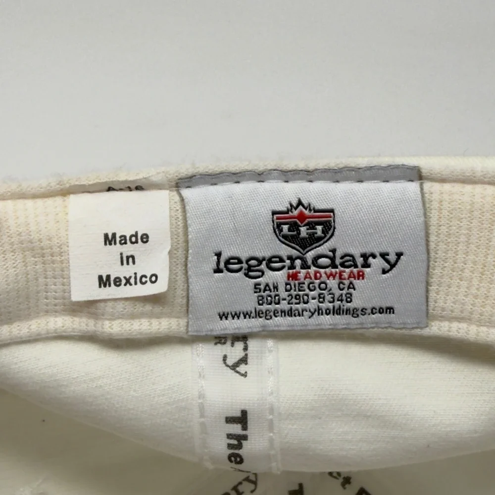 Portland Golf Club 2003 Guest Classic Golf Hat‎ White Navy Blue Adjustable Strap